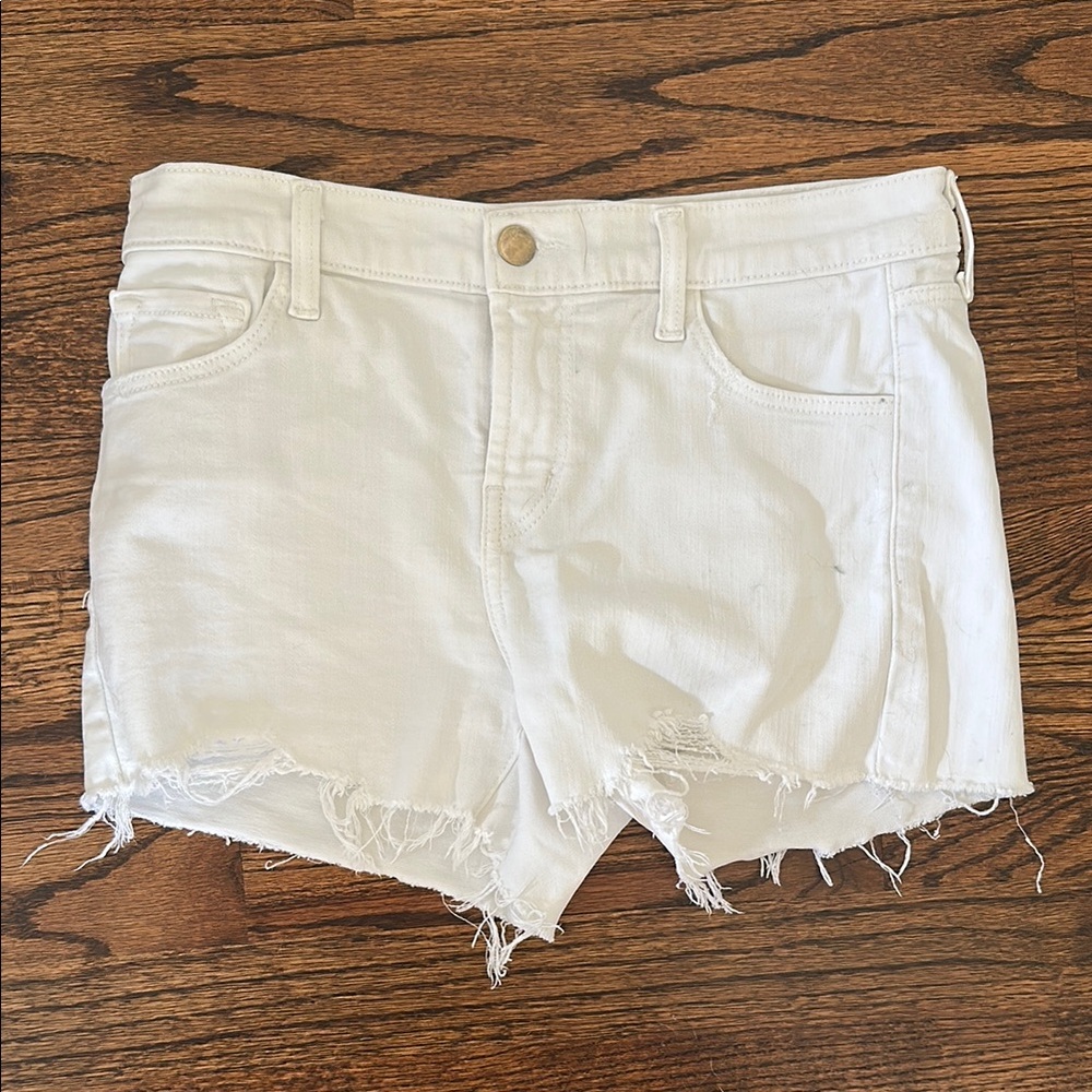 Women's j brand White Denim Shorts 24